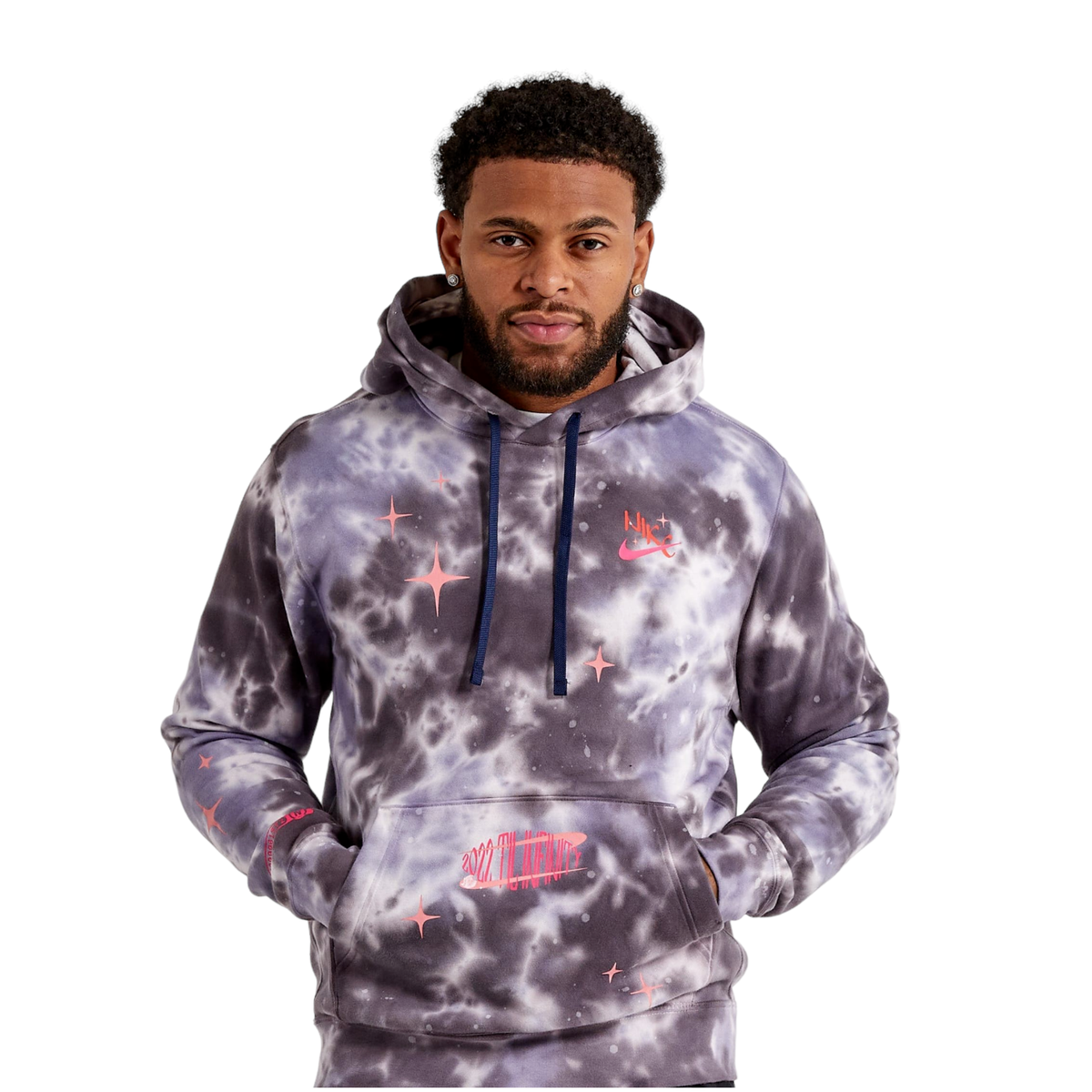 Nike Spacewave Suit Set Two Piece Hoodie Pants Track Fleece Galaxy