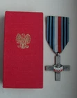 ORIGINAL POLISH POLAND WWII Warsaw Uprising Cross MEDAL, boxed