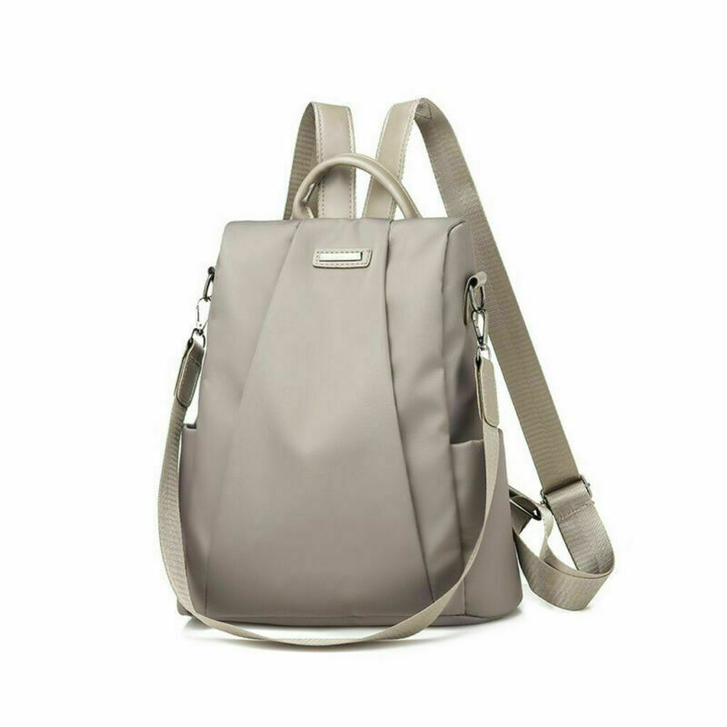 Women Lady Backpack School Bag Purse Anti-Theft Waterproof O