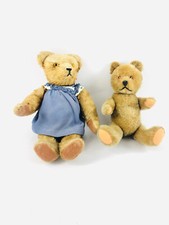 Steiff early bears with clothes 35cm