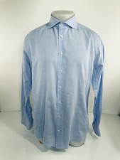 SUIT SUPPLY - Plaid Check 16 / 41 Cotton Two Ply Shirt - EXCELLENT