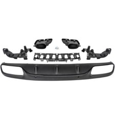 Heckdiffusor Doppelt Rohr Geeignet Für Mercedes Klasse C C205 A20