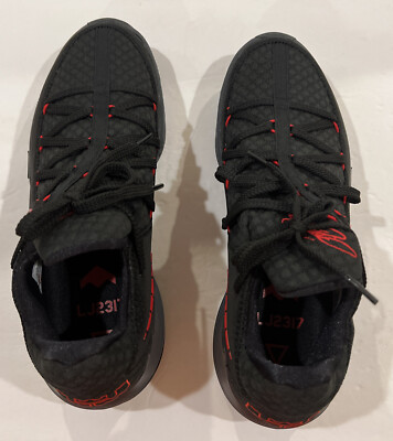 NEW Nike Lebron 17 XVII Low Black Red Basketball Shoes CD5007-001