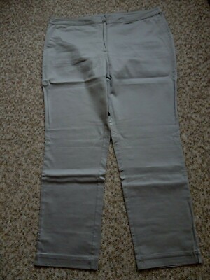 Elegante 7/8 Stoffhose v.AproductZ, Gr.46, grau, Chino, 97% Baumwolle, Neu BZT