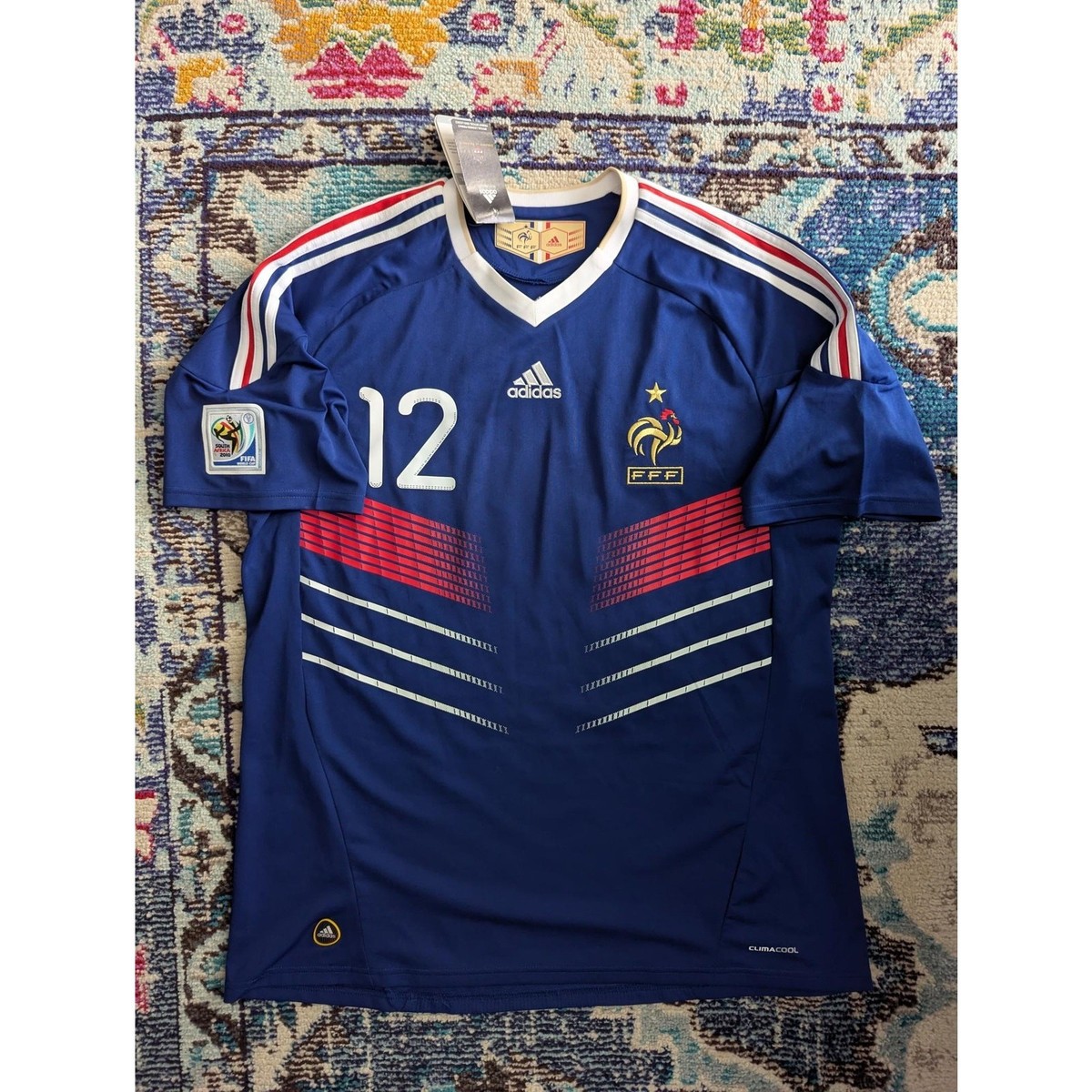 Maillot De Foot France Thierry Henry 2010-2011 – Original, Taille XL, Occasion