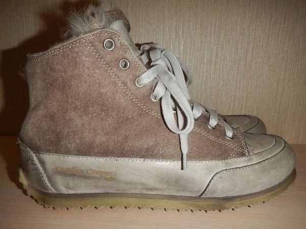 Women Candice Cooper Boots Beige Leather 36 #YQL