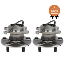 Pair Rear Wheel Hub Bearing Assembly For 2007-2013 Suzuki Sx4 2.0L AWD with ABS