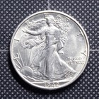 1942 D Walking Liberty 90% Silver Half Dollar 50c ERROR VP-001 RPM-005 Denver — photo 1