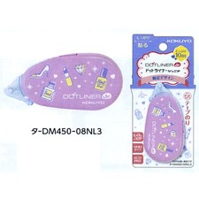 Kokuyo Dotliner Junior Tape Glue Purple Limited Charm Design