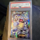 2016 XY Black Star Blastoise EX Promo Red & Blue Collection #XY122 PSA 8 NM-MT