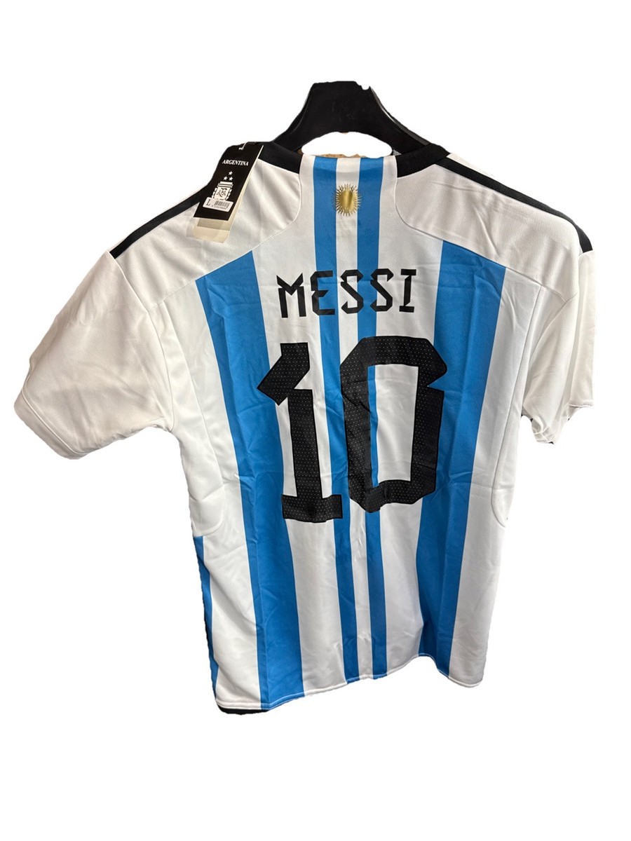 Lionel Messi Argentina #10 Jersey Size Large | eBay