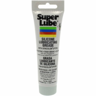 Super Lube 92003 Silikon-Schmierfett mit PTFE, 3 OZ-Röhre, durchscheinend