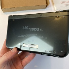 NICE Console Nintendo New 3DS XL Black In Box With US Model