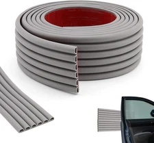 Wall Protector, Strong Self-Adhesive Rubber Bumper Protectors for Car SUV Gray