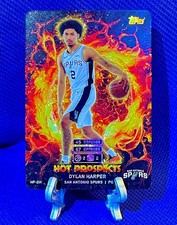 Dylan Harper 2025 Topps Match Attax Hot Prospects HOLO FOIL #HP DH SPURS