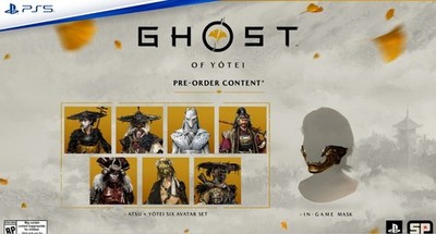 Ghost of Yotei Pre-order DLC Bonus - PlayStation 5 PS5 Atsu +