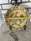 Beautiful Wisconsin Pottery Redware J. Huntley Plate, Dated  Oct. 30th 1997 — photo 2