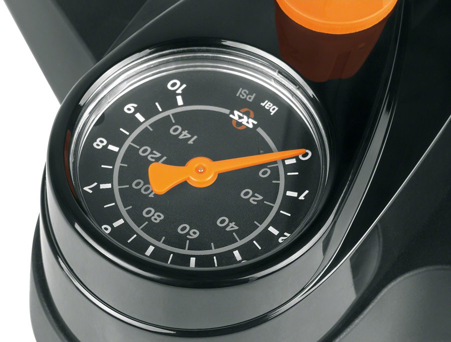 SKS Air X-Press 8.0 Floor Pump - Made in Germany, High-Volume, Dual-Valve, 115