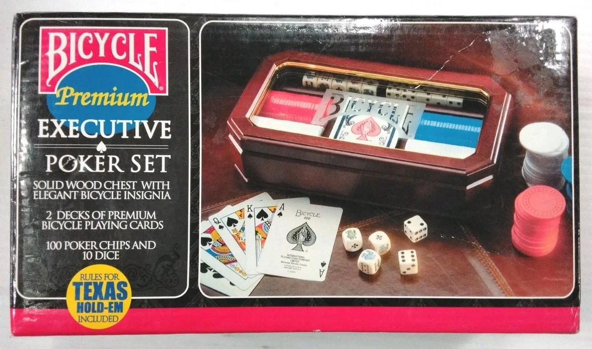 Poker Player Bicycle Premium Masters Poker Set Bicycle Poker Chips