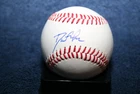 DIDIER FUENTES AUTOGRAPHED BASEBALL ATLANTA BRAVES