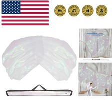 54"x54" Worship Flags for Dance Church, 2 Pack Praise Dance Flag Set, Beginne...