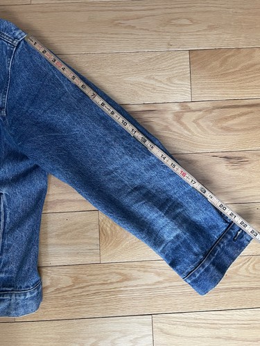 Levi's Vintage 80s Denim Trucker Jacket Made in USA Size 42 M/L by Levi's, Size 42, $55 - Photo 5