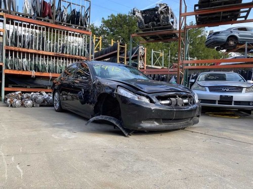 07-08 INFINITI G35 Sedan Driver Side Skirt Black/KH3 OEM 76851-JK07A - Picture 10 of 12