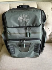 Bass Pro Shops Advanced Angler Backpack + 4 Tackle Boxes Fishing EUC