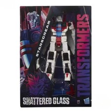 Transformers Shattered Glass Starscream w  Hasbro Pulse IDW Exclusive Comic