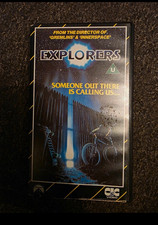 Explorers VHS Tape PAL U Paramount Pictures 1985 Joe Dante River Phoenix