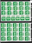 50 x 2nd Class with barcode  UNFRANKED OFF PAPER WITH FULL GUM FACE VALUE £45.50