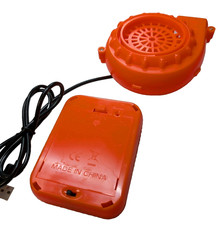 Mini Fan Air Blower - Blow-Up Costume - Decor Battery Powered USB - AA Battery