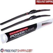 Streak-free Wiper Blades Advanced Rubber Ice Snow Resistant Vehicle Specific Fit