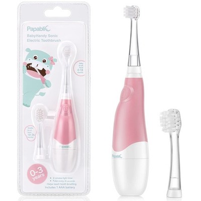 Papablic BabyHandy 2-Stage Sonic Electric 1 Count (Pack of 1), Pink