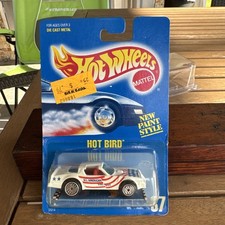 Hot Wheels Hot Bird - Vintage 1989 Blue Card #37 w/ Protector