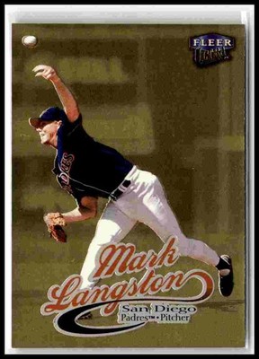 1999 Ultra #12G Mark Langston Gold Medallion