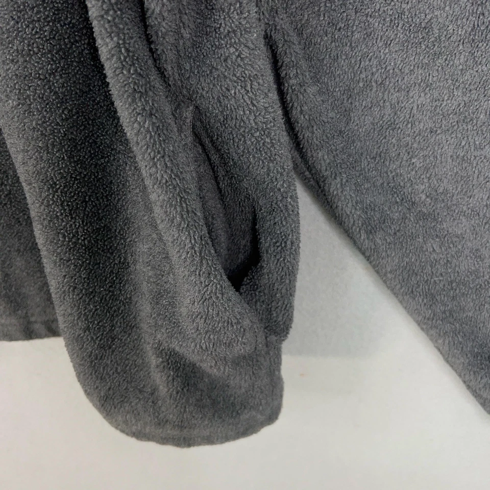 Vintage Tommy Hilfiger Sweater Mens Small Half Zip Fleece Mock Neck Spell Out - Image 4 of 4