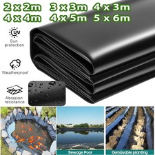 Pond Liner 5m x 6m Extra Thick Durable Strong Fish Friendly Heavy Duty Membrane