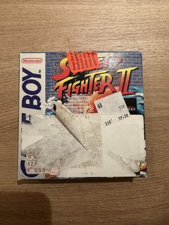 Gameboy Street Fighter II Nur OVP und Anleitungen Ohne Spiel