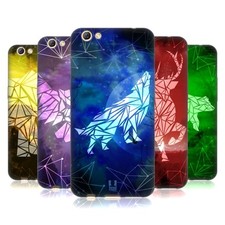 FUNDA HEAD CASE DESIGNS GEOMÉTRICA DE GEL SUAVE PARA VIDA SILVESTRE PARA TELÉFONOS OPPO