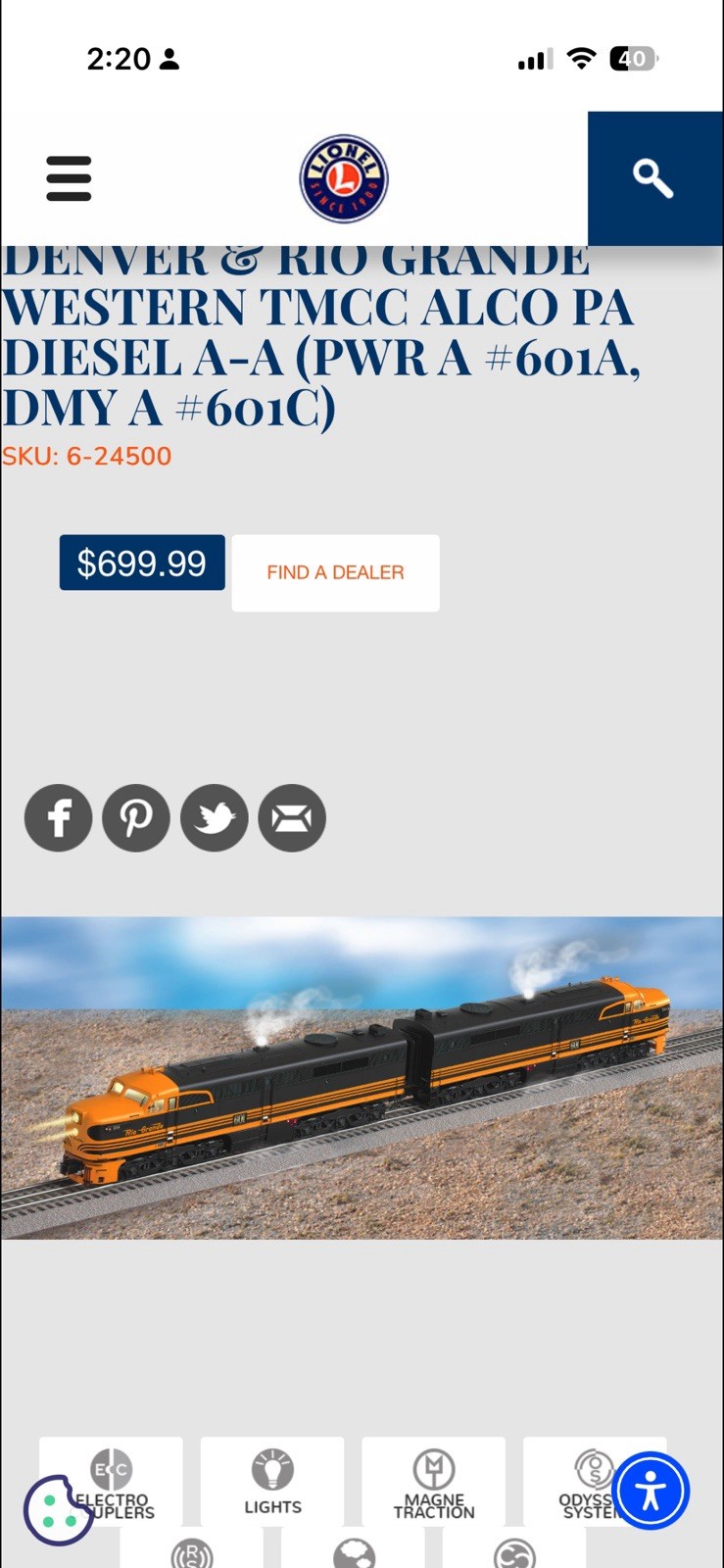 Click here to see eBay Auction