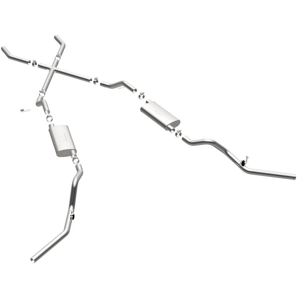 Kit de sistema de escape MagnaFlow 16643-LW para camioneta Chevrolet C20 1970 1971 1972 Foto 2 de 4