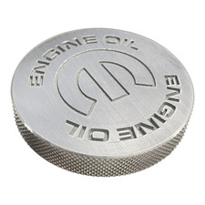 Billet Aluminum Twist-in Oil Cap - Mopar M - Chevy Mopar Cobra Valve Covers