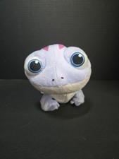 Disney Frozen 2 BRUNI Purple Pink 10  Lizard Lights Sounds Walking Stuffed Plush
