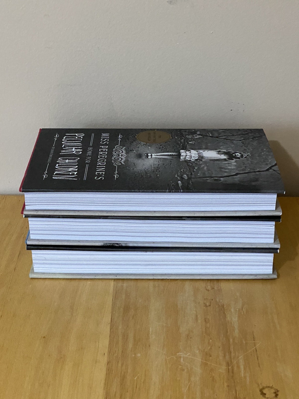 Miss Peregrine’s Home for Peculiar Children 3 HC Book Lot 1,2,3 Ransom Riggs