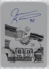 2021 Impeccable Indelible Ink Printing Plate Black 1/1 Jevon Kearse Auto 10qe