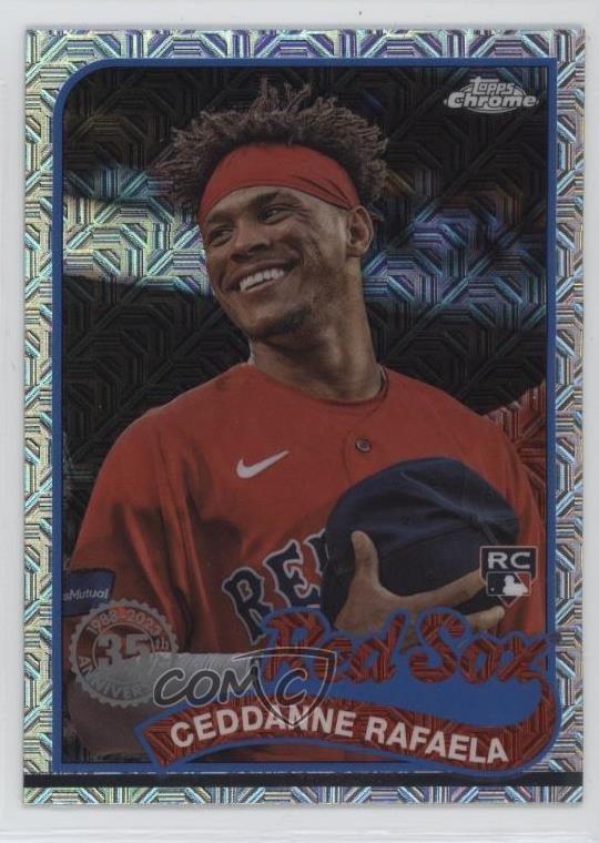 2024 Series 1 1989 Topps Chrome Silver Pack Ceddanne Rafaela #T89C-20 0m5h