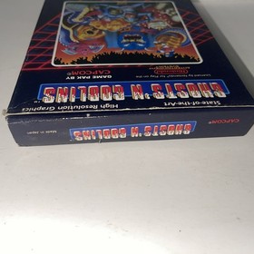 NES Ghosts &lsquo;n Goblins, 5 Screw, With Hang Tab And Poster