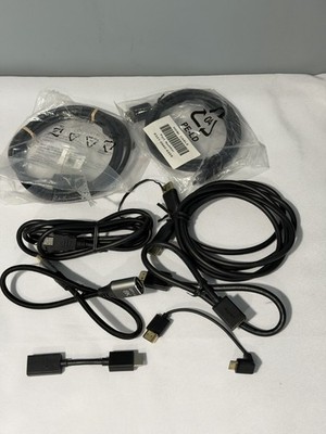 Lot Of 8 High quality video cables HDMI | DISPLAYPORT Cable and Extenders