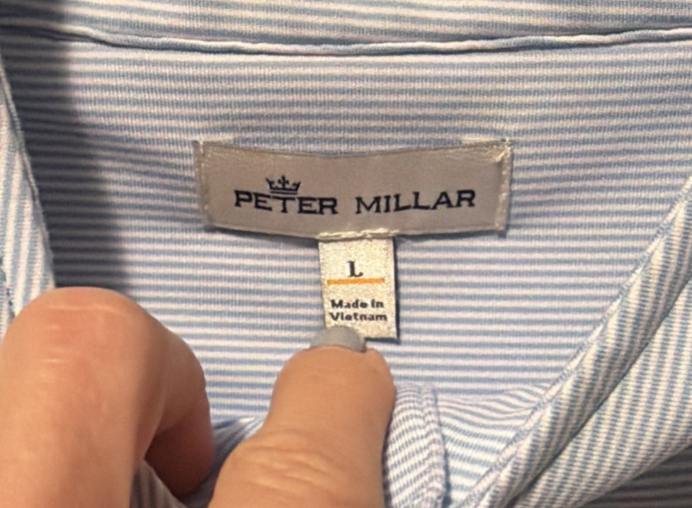Peter Millar Perth Performance Quarter-Zip Pullov… - image 2